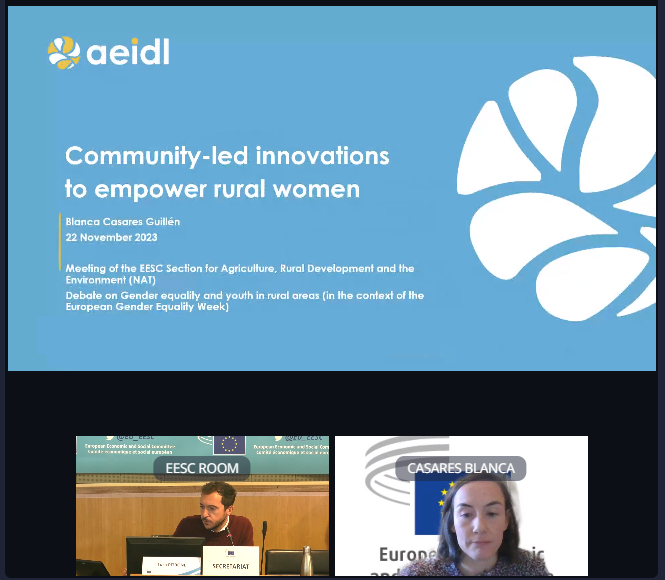 AEIDL showcases the role of women in driving rural development